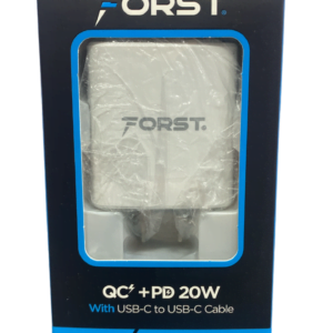 Cargador Forst 20W doble puerto Tipo C